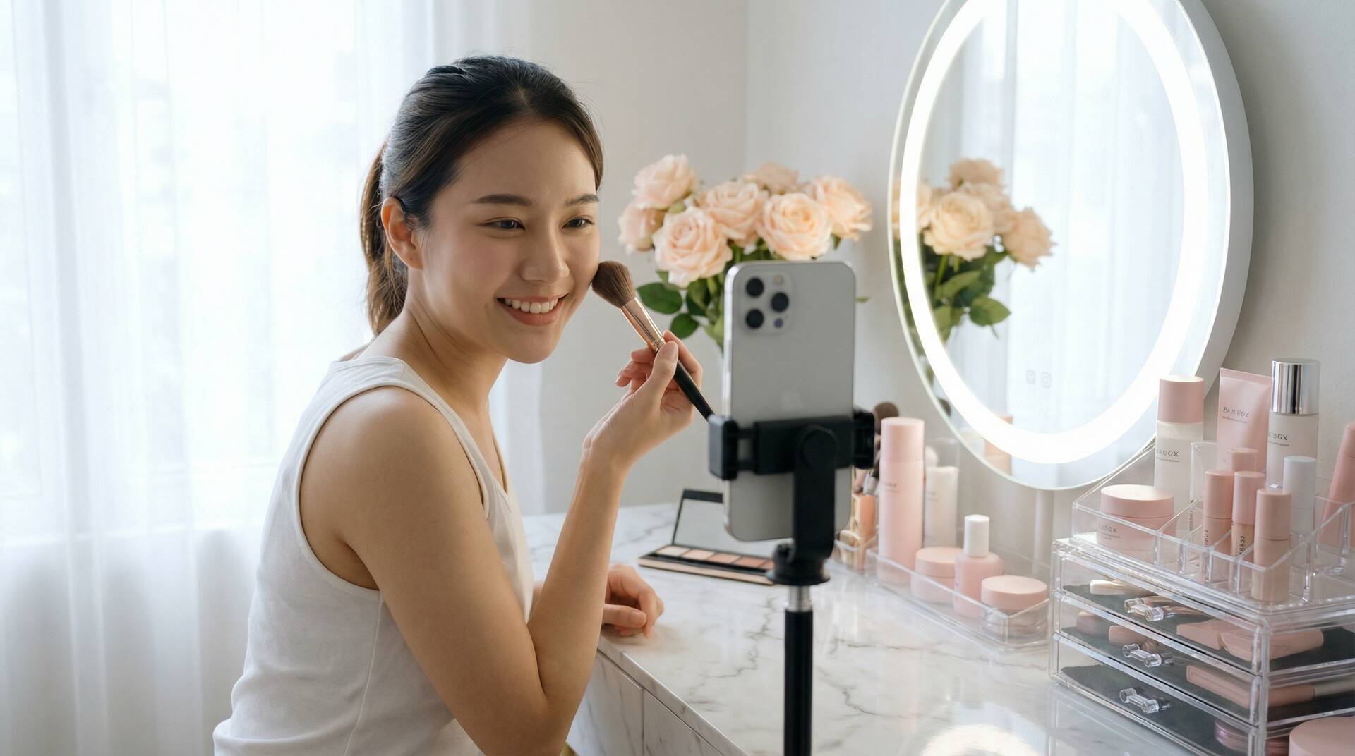 小尤奈美妆视频教程